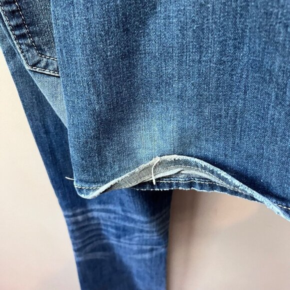 Miss Me Women's‎ Jeans Boot Cut Distressed Embellished- Size 28 - Picture 4 of 8